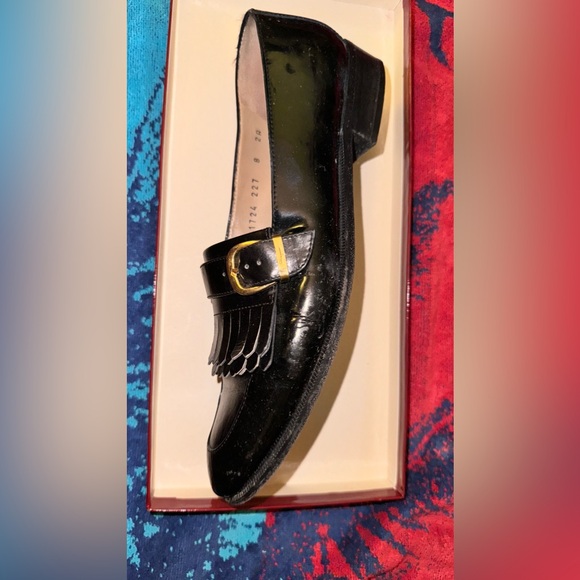 1950s-1960s Salvatore Ferregamo Quaker Oxford Dress Up Shoes - Picture 10 of 16